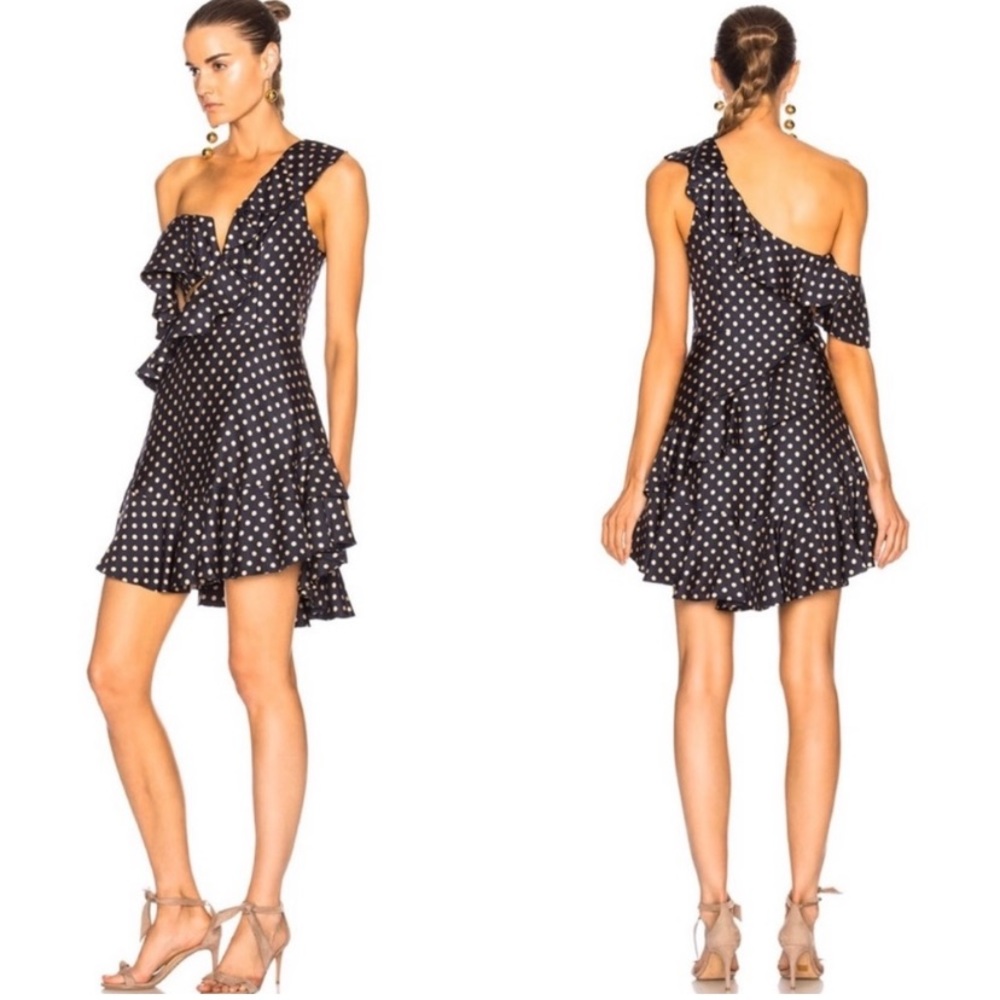Zimmerman Rife flounce polka dot dress - Picture 2 of 7